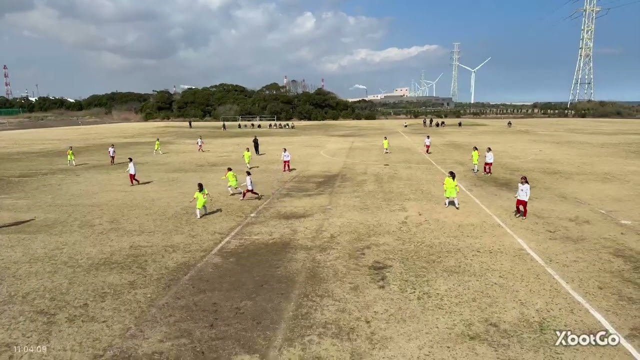 鹿嶋市フェス交流戦　VS  流通経済大学附属柏高　前半