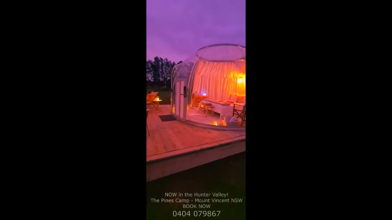 Rihanna - Lift Me Up - BUBBLE HOTEL in The Hunter Valley