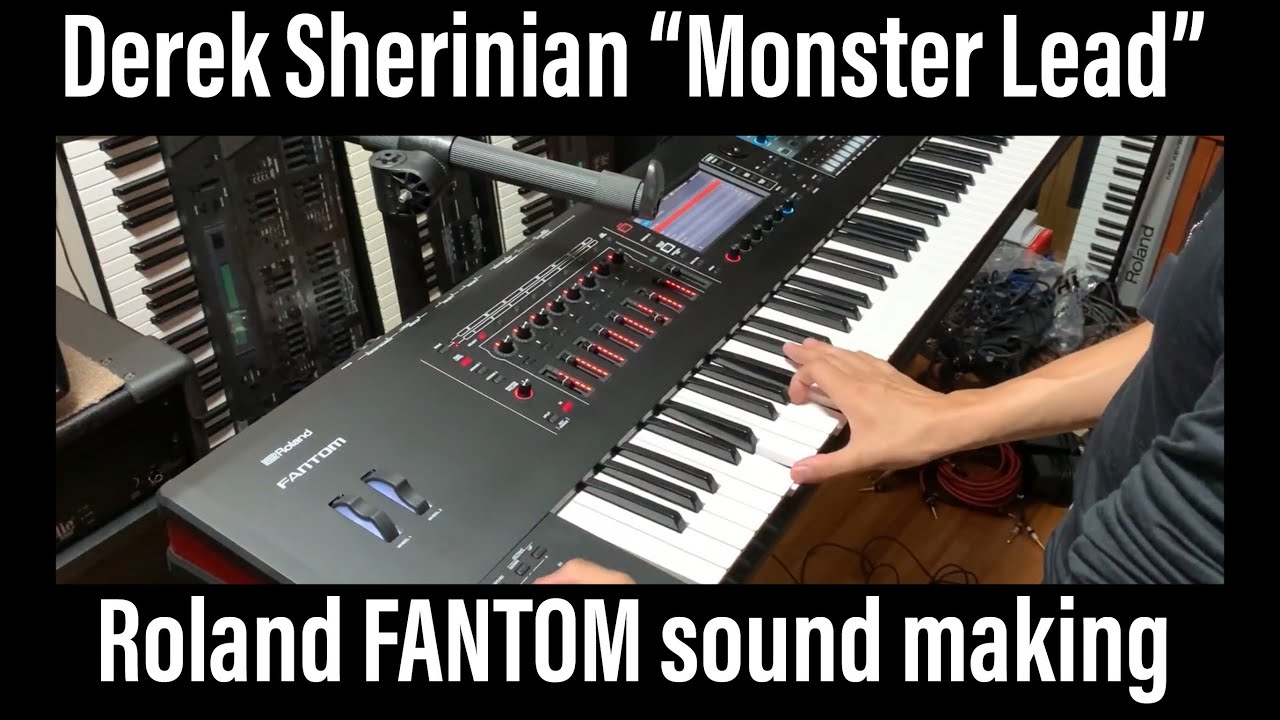 Monster Lead on Roland FANTOM Derek Sherinian Dream Theater Planet X Sons of Apollo