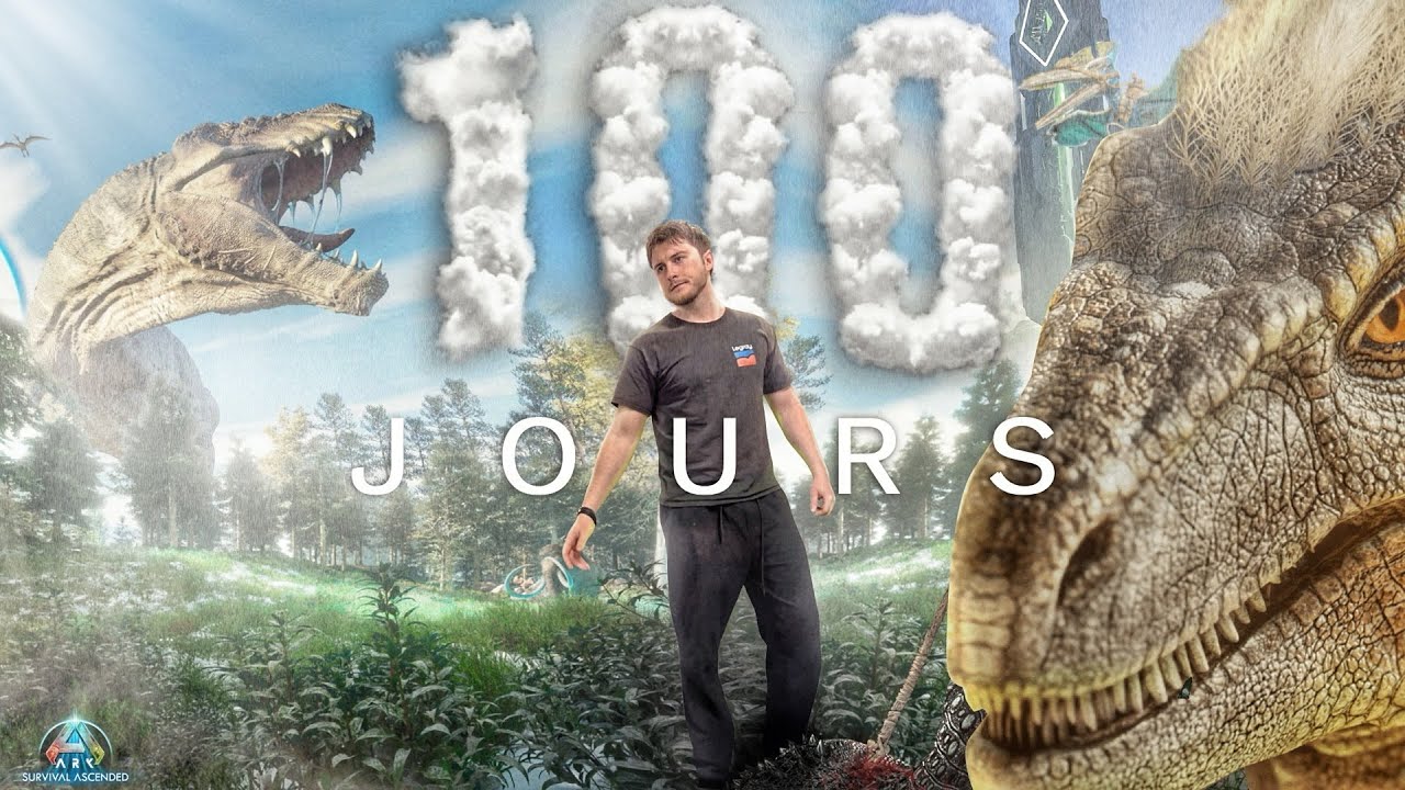 100 Jours pour Survivre à 4 sur ARK EN PVP