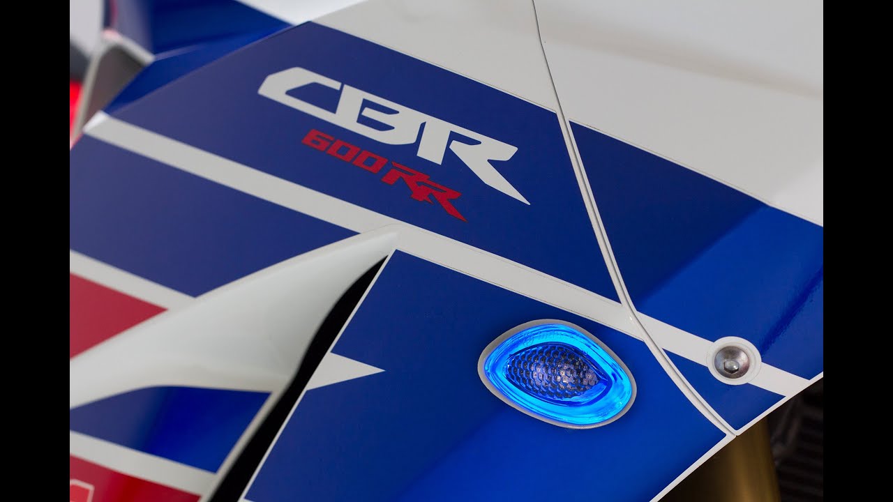 Как установить встроенные сигналы Honda CBR600RR Halo-1 2013+ от TST Industries