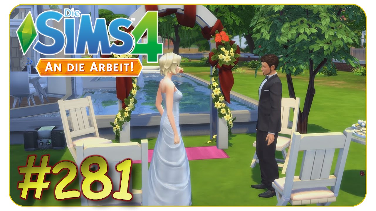 Hier kommt die Braut.. #281 Die Sims 4 Wellness Tag - Gameplay - Let's Play