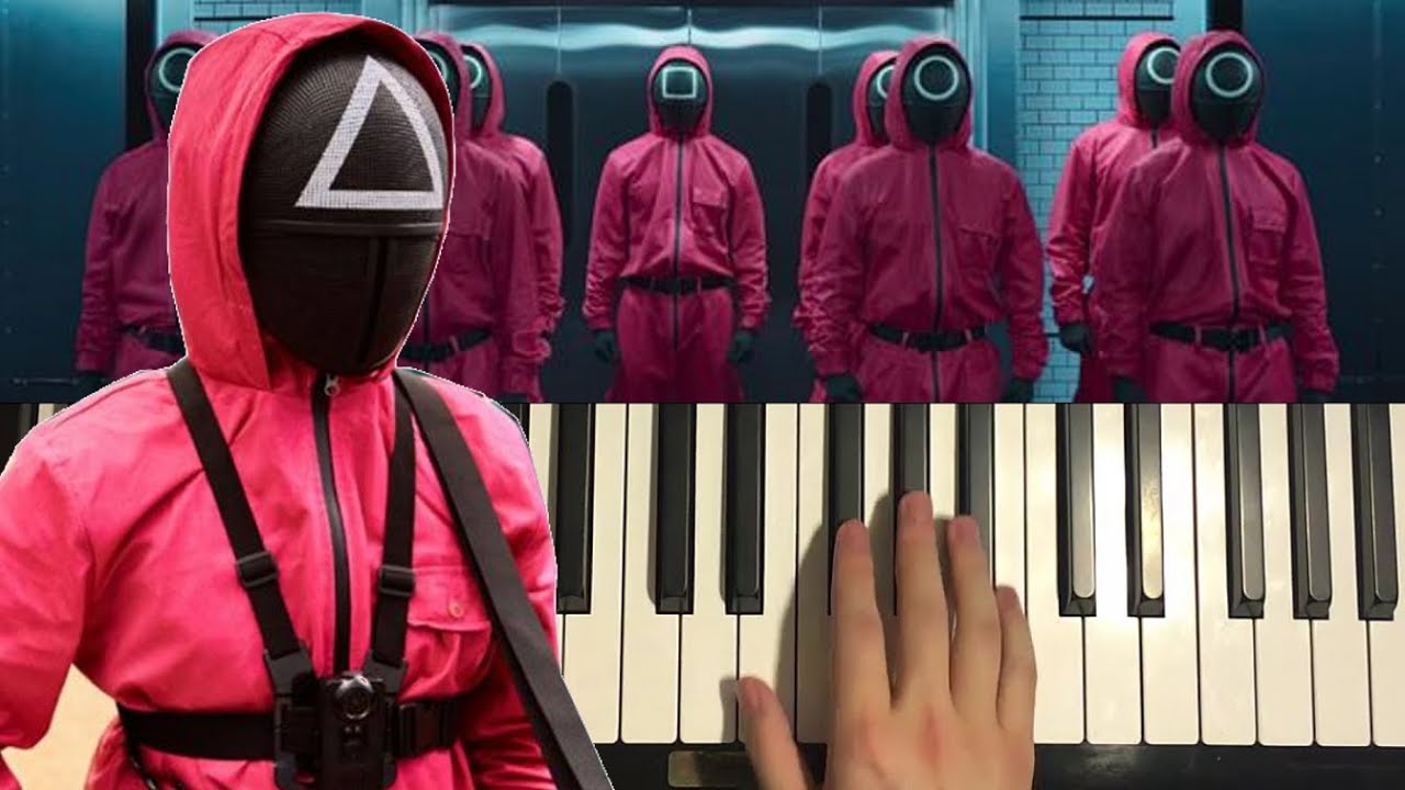 Squid Game - Pink Soldiers (Piano Tutorial Lesson)