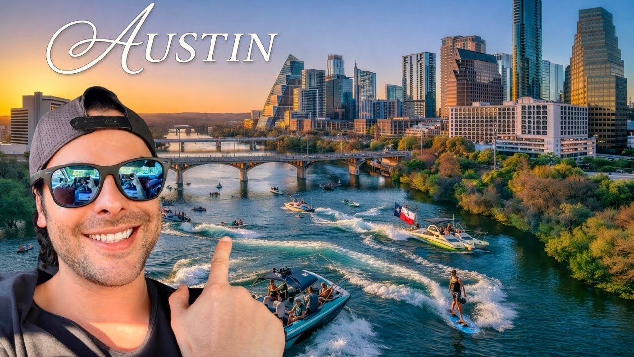 Así Es AUSTIN: La Ciudad Más Cool De USA 🇺🇸…y me sorprendió