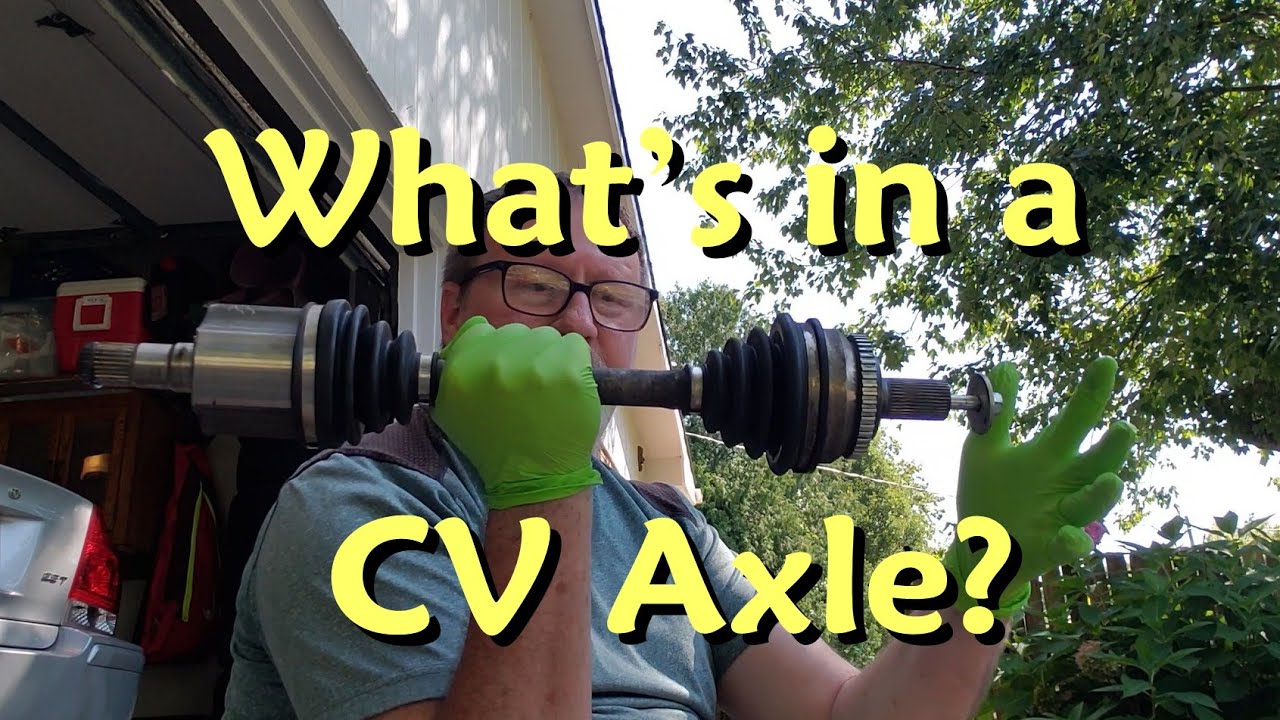 What's in a CV Axle Shaft?  Let's Rip On Apart and Find Out!
