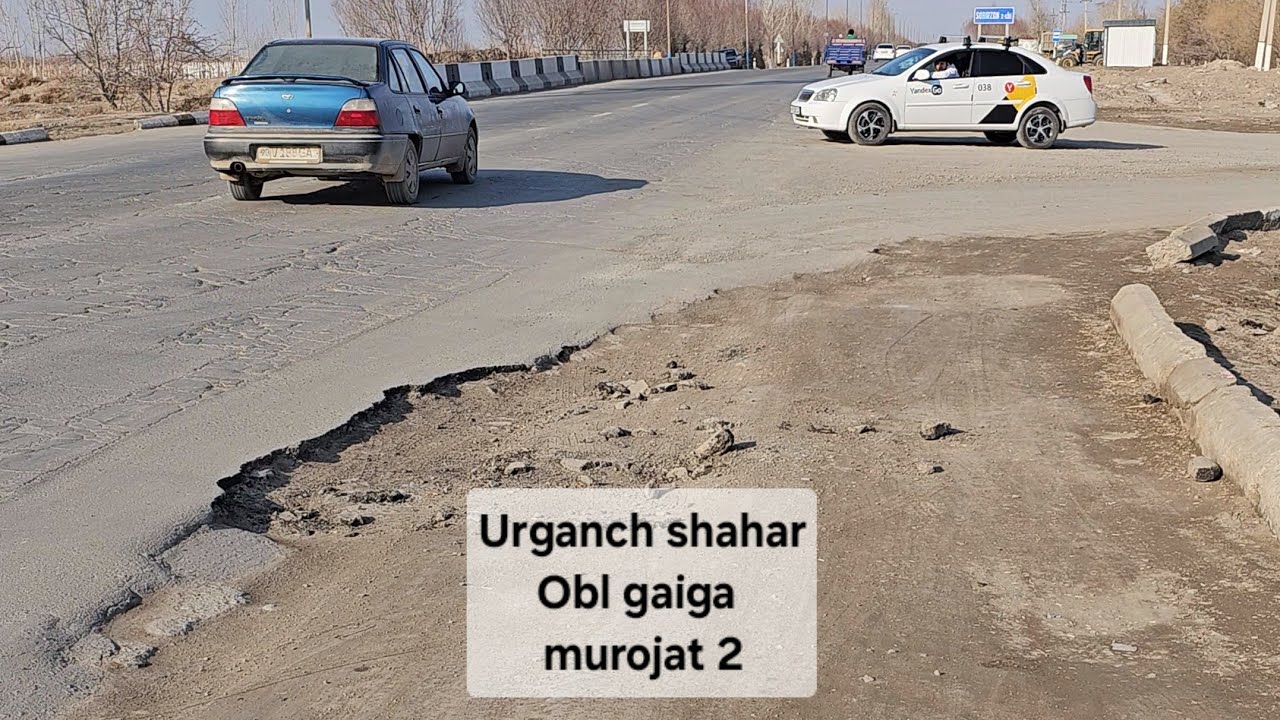 Urganch shaxar Obl gaiga 2 chi murojat