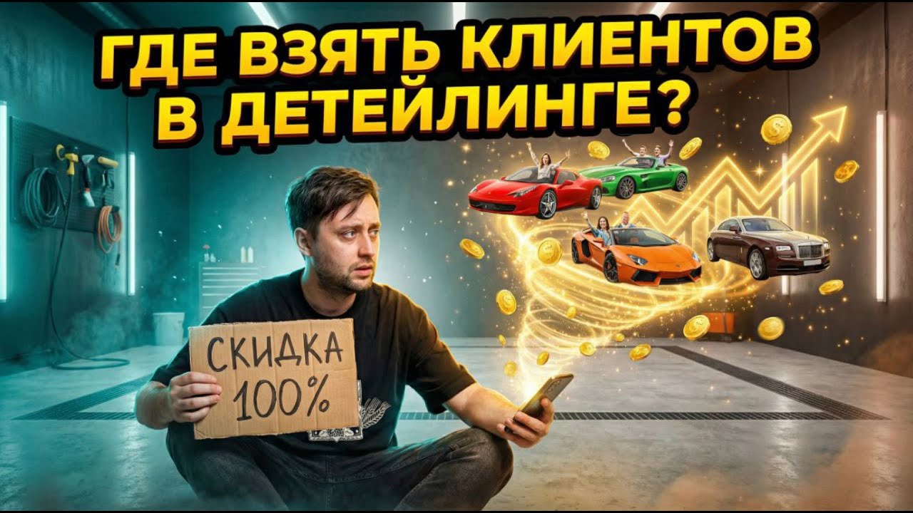 Как найти клиентов в детейлинге в несезон. Анализ клиентской базы.