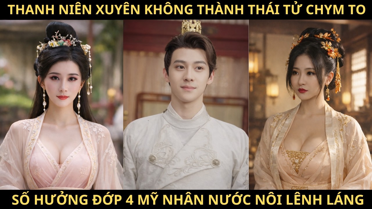THANH NIÊN XUYÊN KHÔNG THÀNH THÁI TỬ CHYM TO SỐ HƯỞNG ĐỚP 4 MỸ NHÂN NƯỚC NÔI LÊNH LÁNG