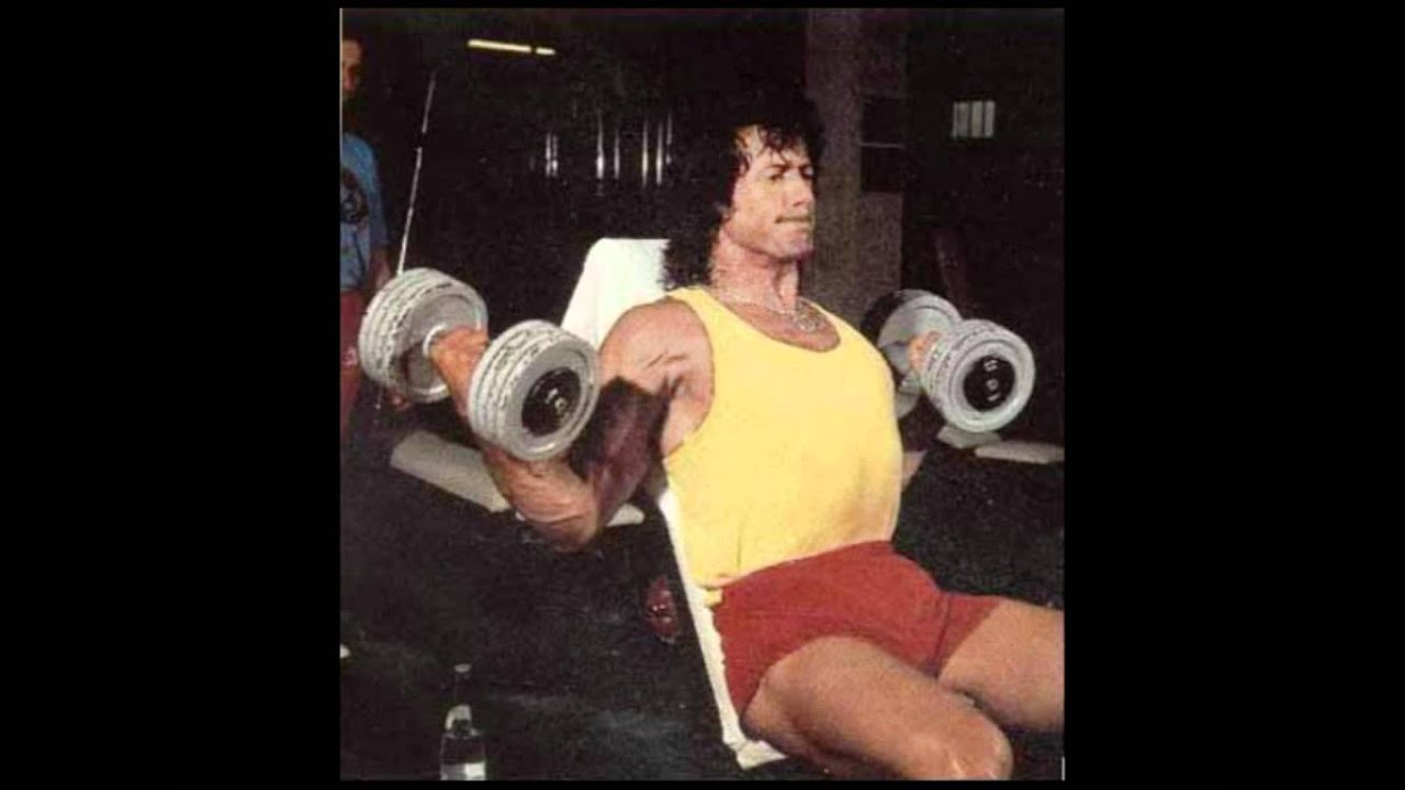 SLY STALLONE - Motivation training photos