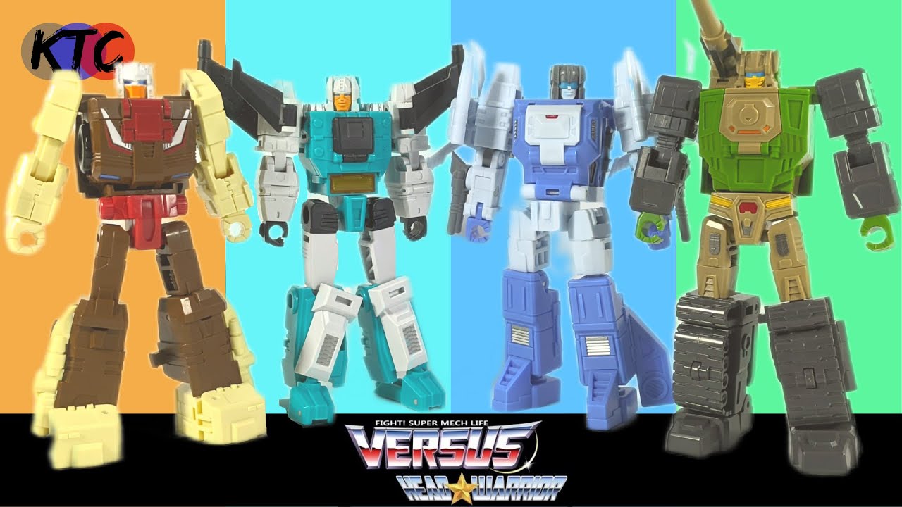 Vecma Studio Headmasters (Autobots)| Transform & Play