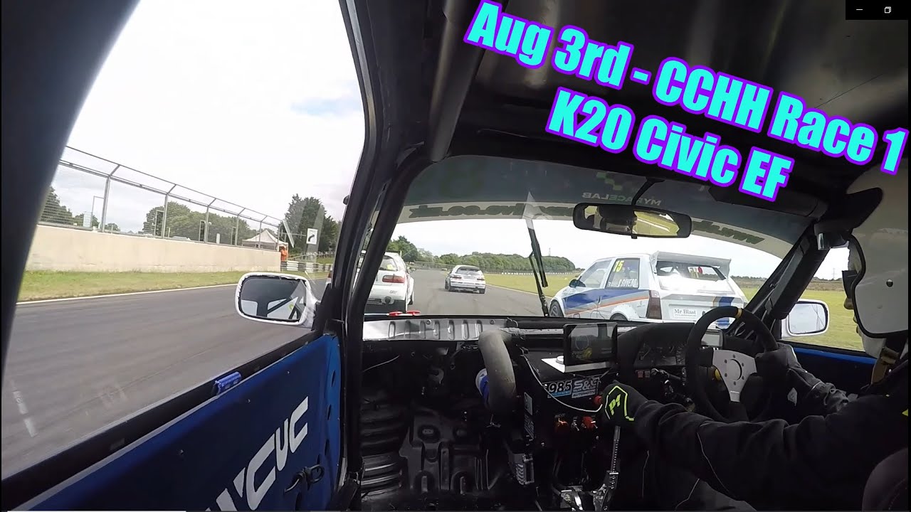 Castle Combe Challenge RaceDay - Hot Hatch Race 1 - Civic EF K20