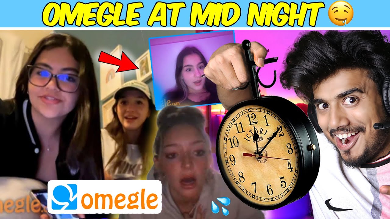 Omegle at Mid Night 🥵 | Indian Boy on Omegle | Omegle India | Omegle  Flirt | Omegle funny Prank