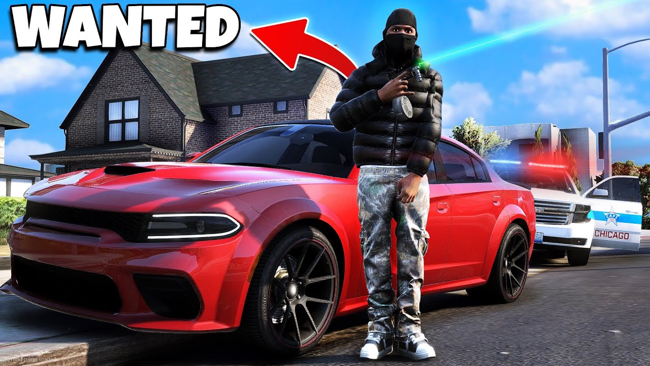 I became a WANTED MAN in CHICAGO in GTA 5 RP..