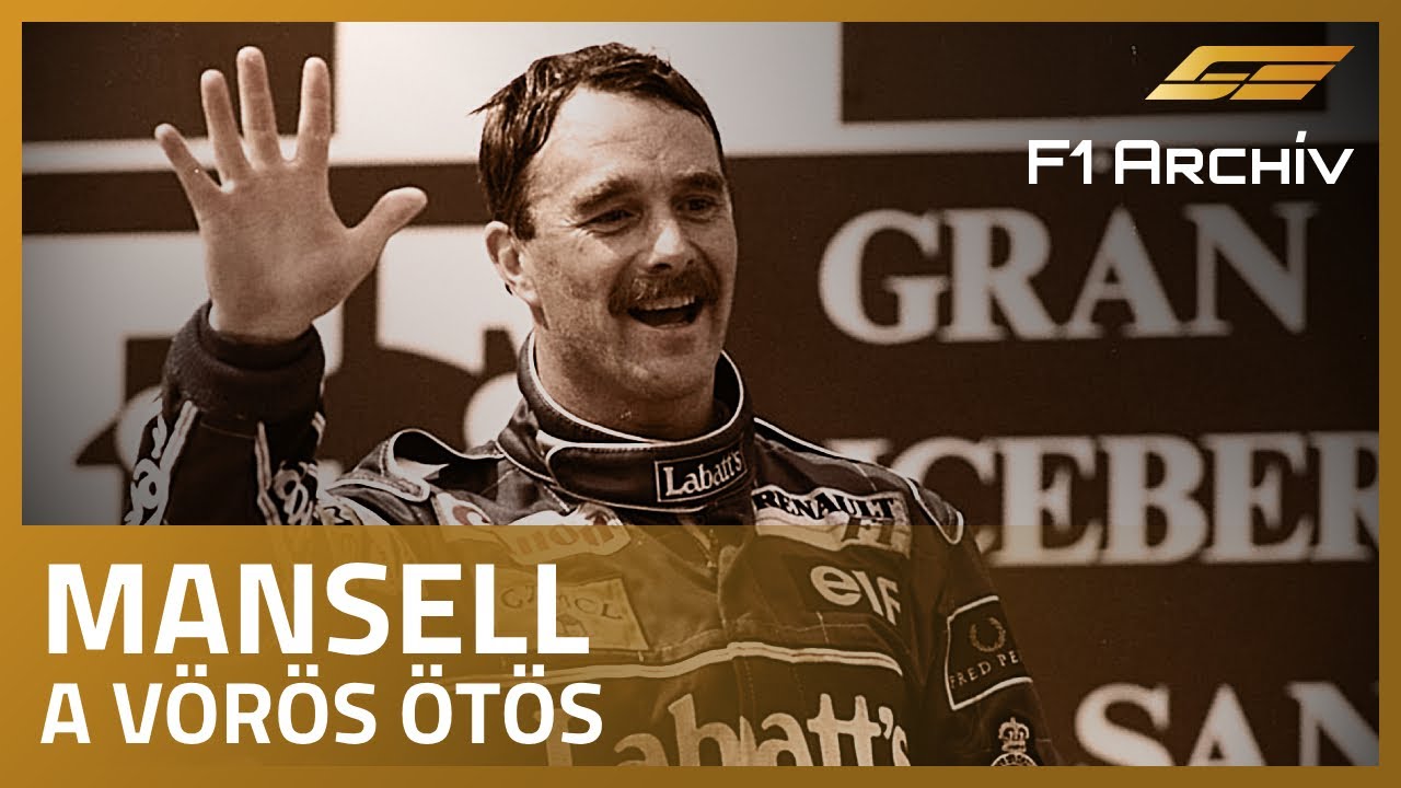 F1 Archív - Nigel Mansell, a Vörös Ötös