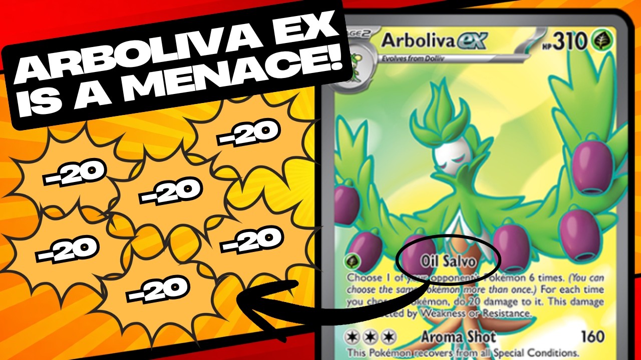 Arboliva ex &ndash; это УГРОЗА&hellip; Они даже не смогли её подготовить! | Pok&eacute;mon TCG Live