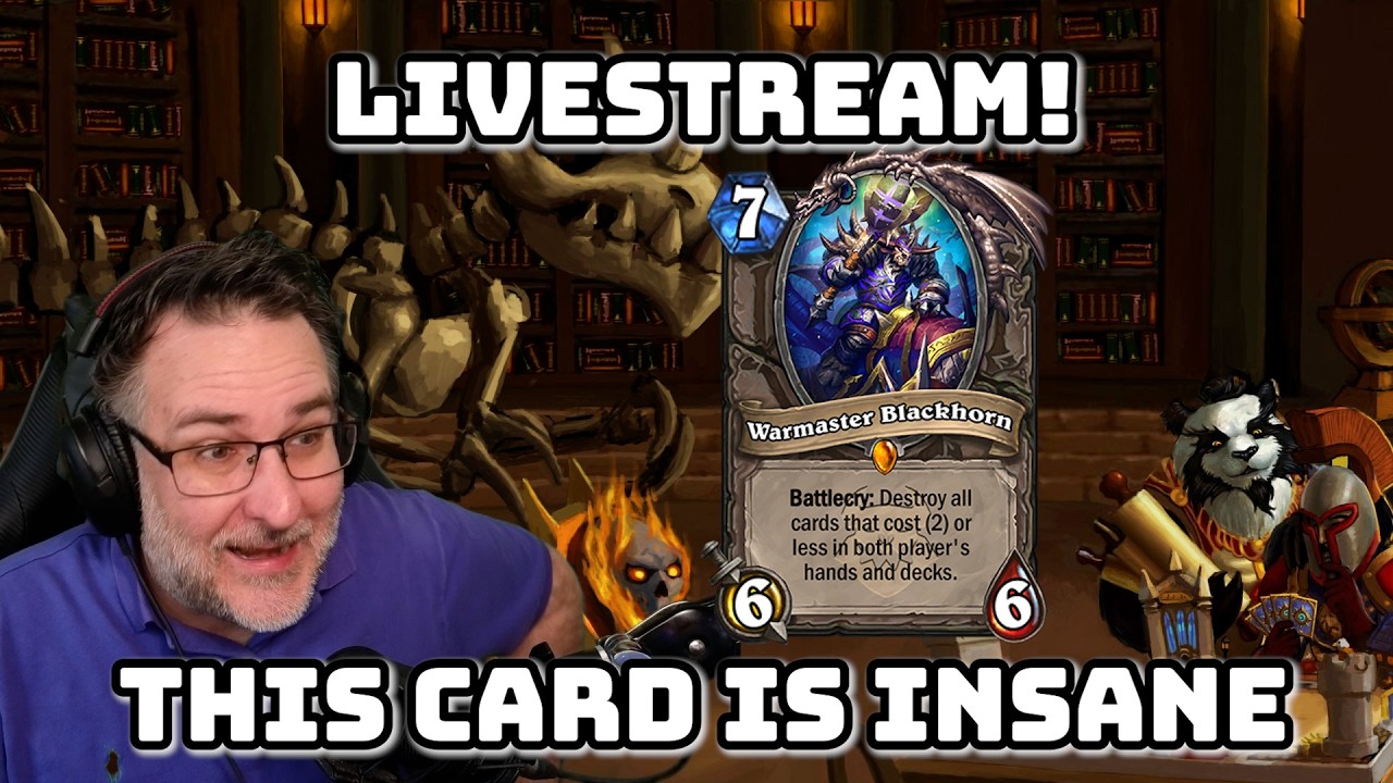 DIAMOND 4 GRIND! Hearthstone Ladder Climb to Legend LIVE w/ Wowhobbs