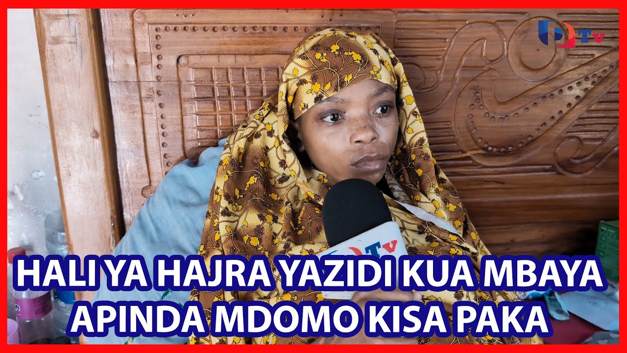 HALI YA HAJRA YAZIDI KUA TETE APINDA MDOMO KISA PAKA MWILI UMEKONDA