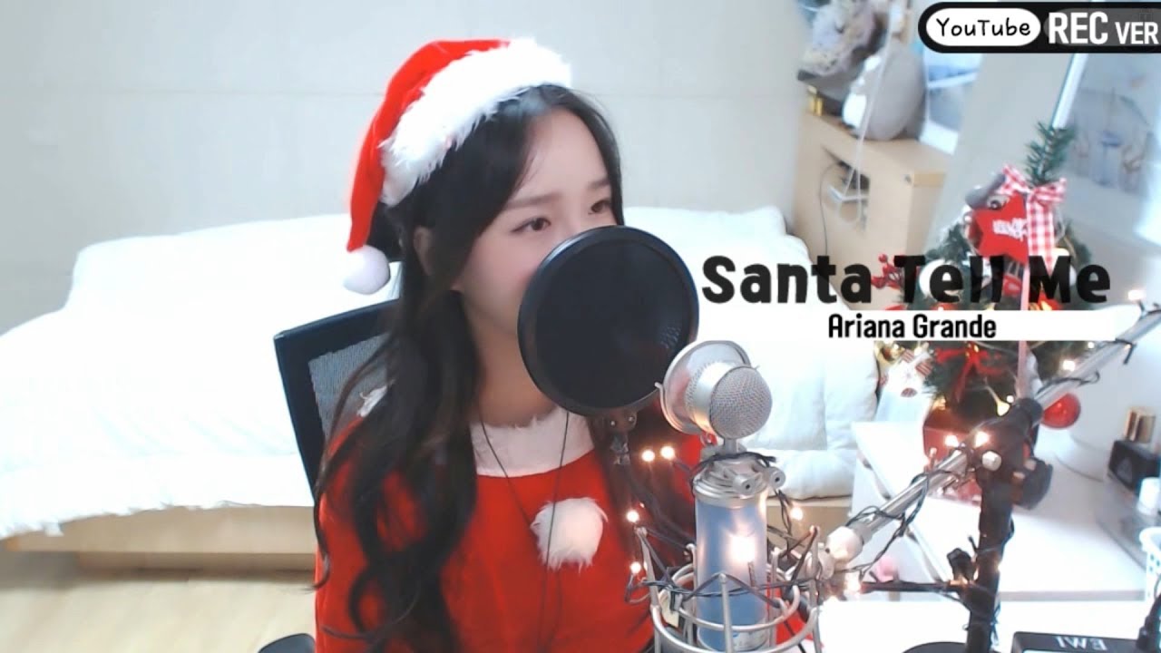 Ariana Grande(아리아나 그란데) - Santa Tell Me COVER by 새송｜SAESONG