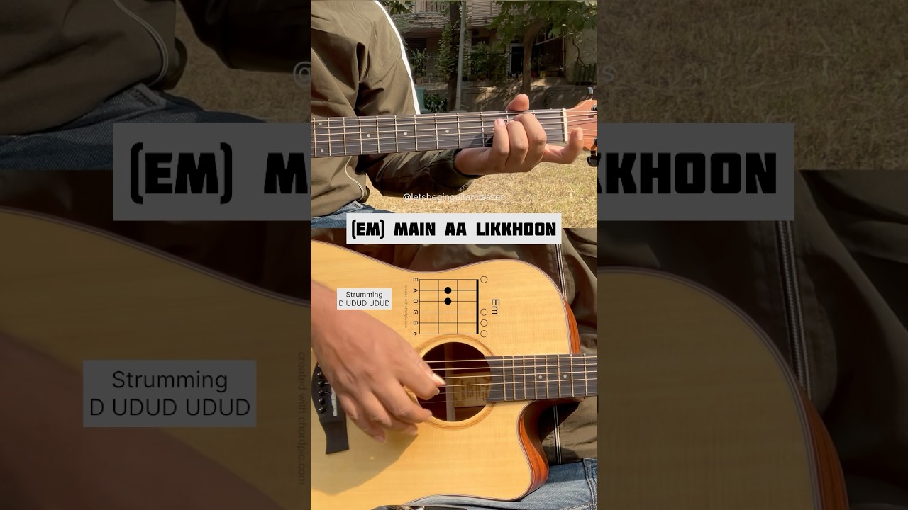 Learn this trending reel song | Ishq by Farheem Abdullah Easy guitar lesson
