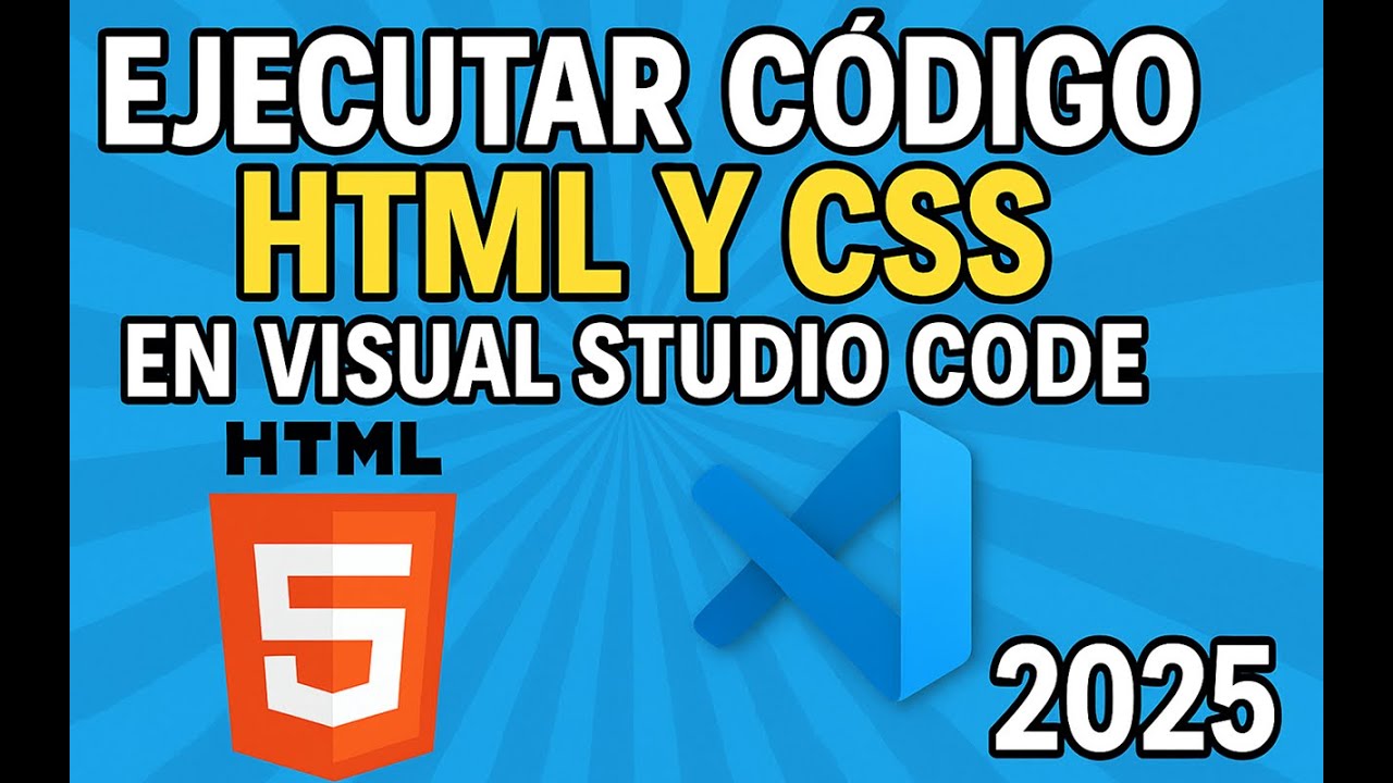 How to run HTML and CSS code in Visual Studio Code 2025 (Live Server)