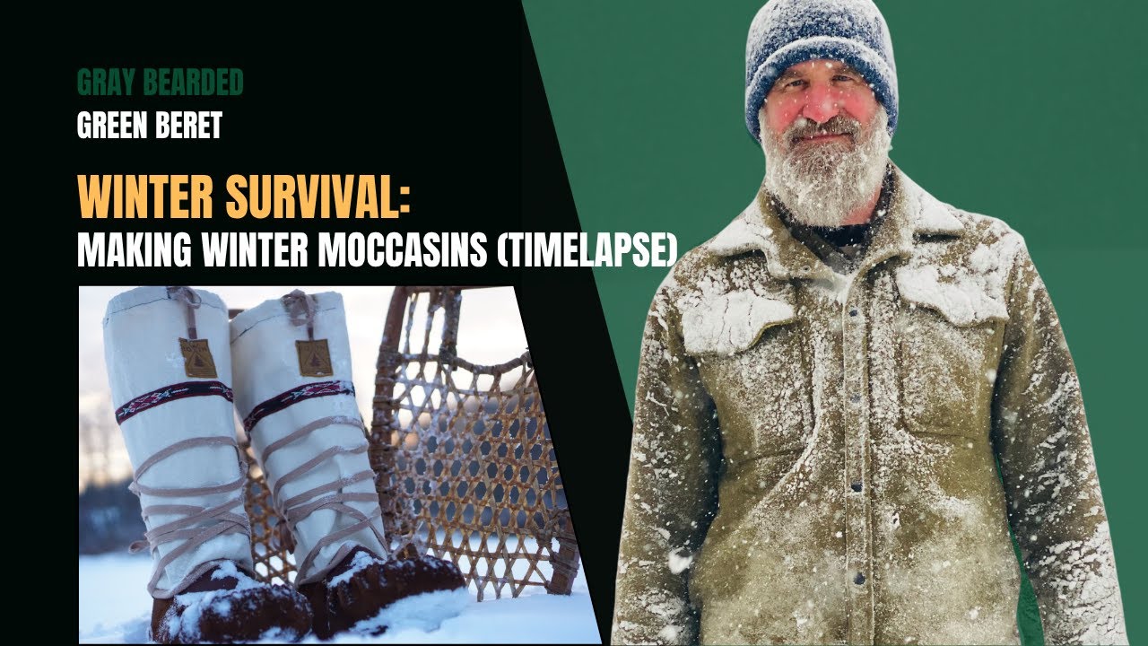 TIMELAPSE DIY Winter Mocassin Kit from Lure of the North