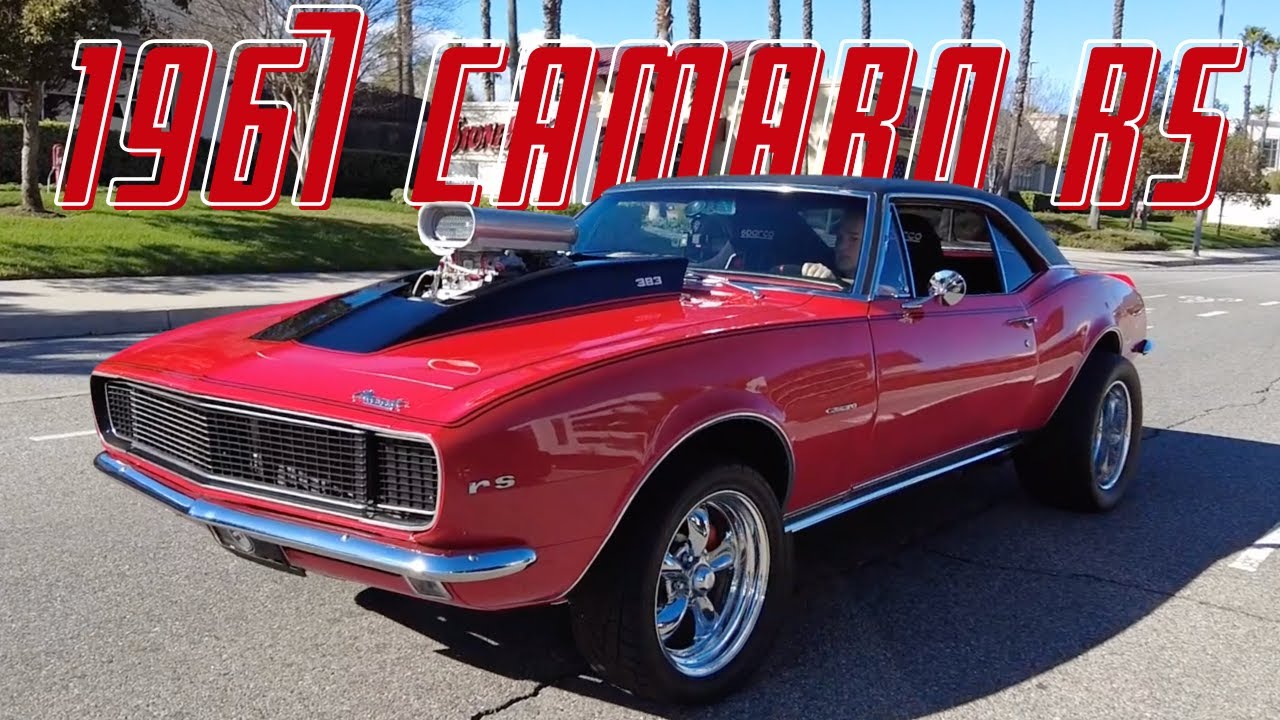 1967 Camaro RS | 671 Blower from The Blower Shop | Toyo Drag Racing Tires | Fusion Motor Company