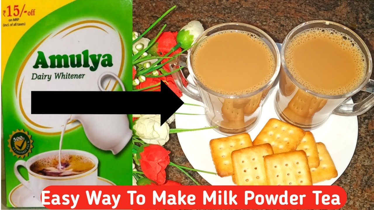 Easy way to make perfect Milk Powder Tea | chai recipe | Tea using milk powder