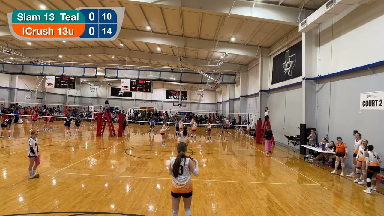 Slam 13 Teal vs iCrush 13u Black (22-25)