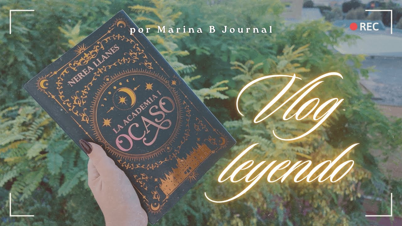 Vlog de lectura: me sumerjo en La Academia: Ocaso 🌙 | primeras impresiones, citas y emociones