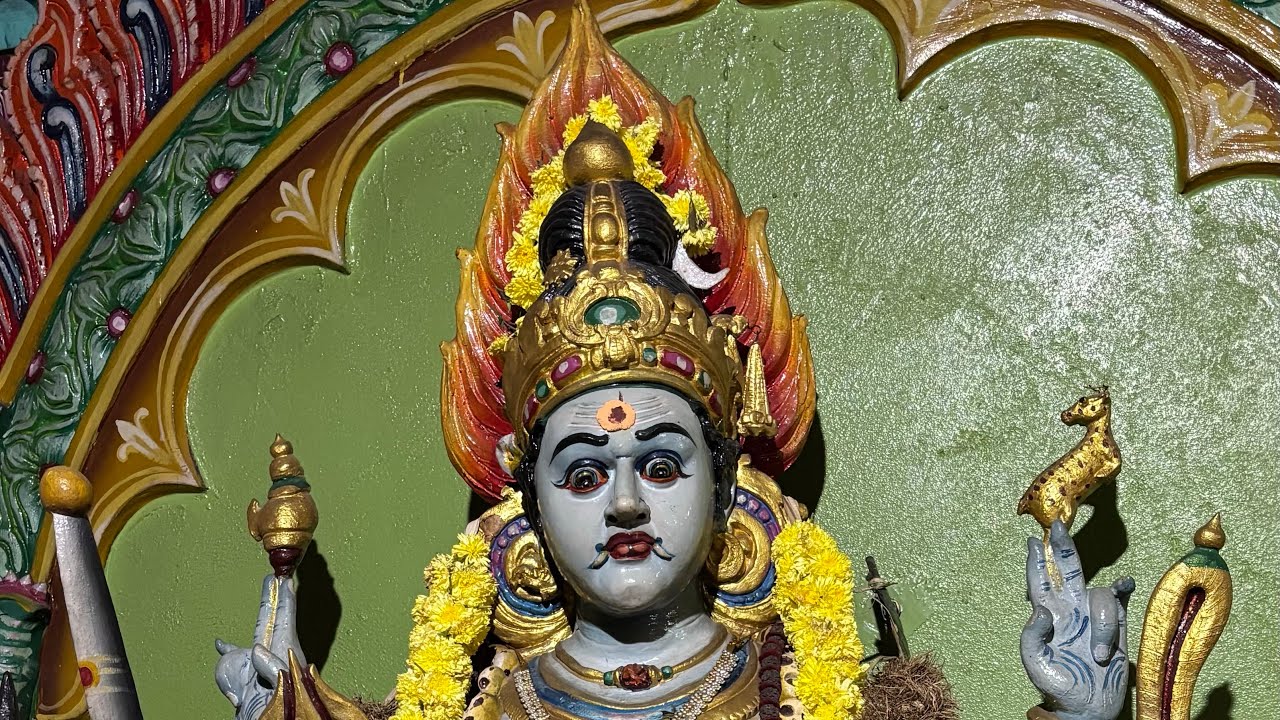 😲வேளுக்குடி அங்காளம்மன் கோவில் மகாசிவராத்திரி [ அகோர வீரபத்திரர் 🔱 ]  #mahashivratri #trend 