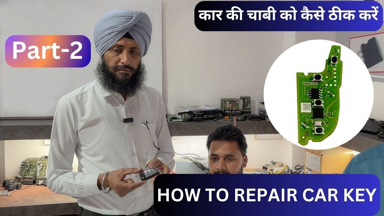 How to Repair Car Key Part-2| Immobilizer Repair Training| #keyrepair #immobilizer #ecmrepairindia