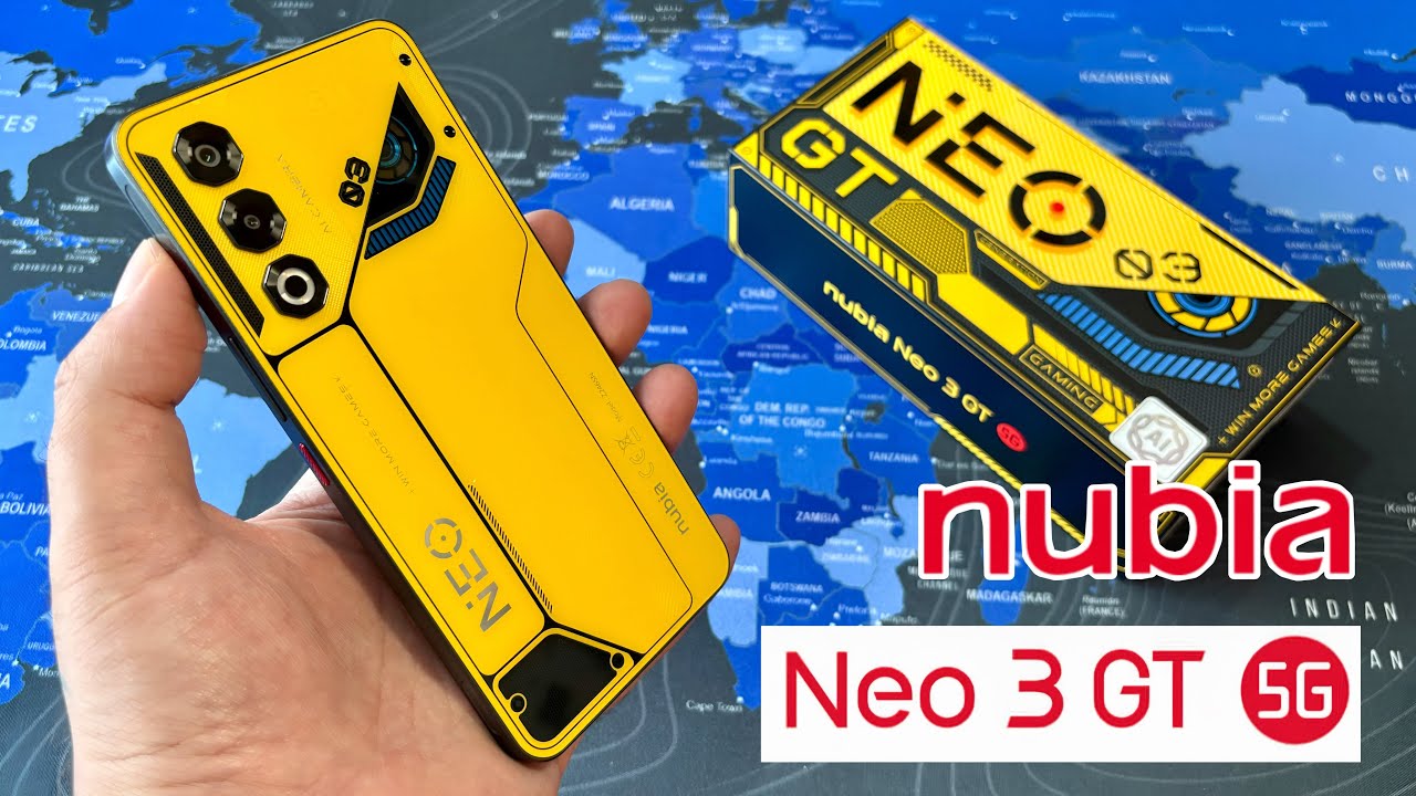 Nubia Neo 3 GT 5G - Gaming Phone Low Cost ( Unboxing and Hands-On )
