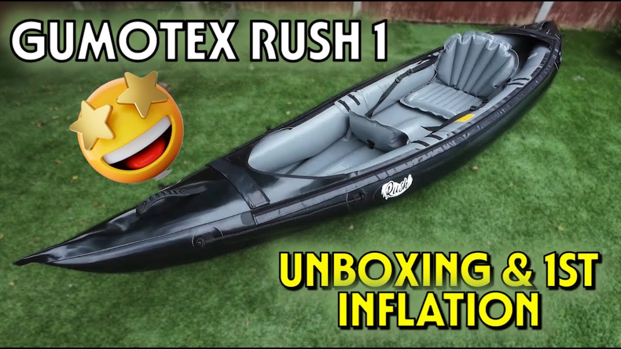 Gumotex Rush 1 Unboxing & First Inflation