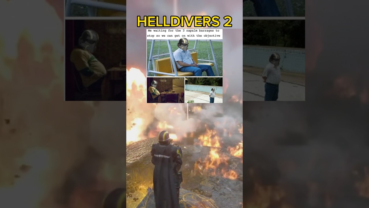 Save The Napalm Barrage For A Bug Breach Please - Helldivers 2