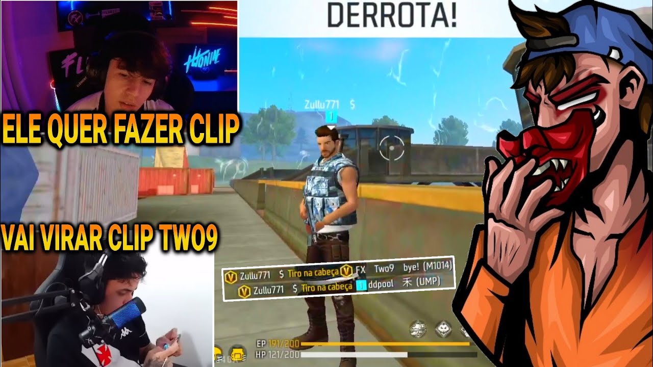 TWO9 VS FANTASMA FF E ZULLU771! OS MOBILES DESAFIARAM O TWO9 NESSE 2X2 APOSTADO! TEVE FARPAS???
