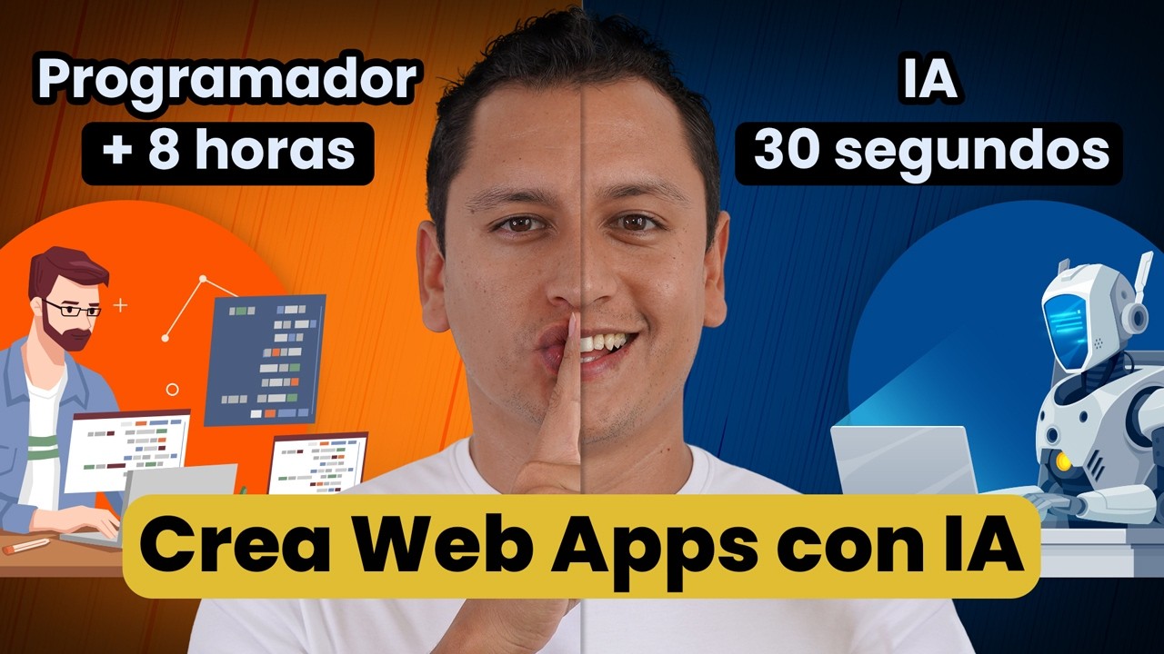 C&oacute;mo Crear Web Apps con IA - Crear Aplicaciones Web con INTELIGENCIA ARTIFICIAL