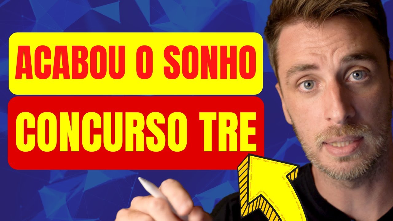[GRAVE!] O FIM DO CONCURSO TRE UNIFICADO 2023 chegou para muitos