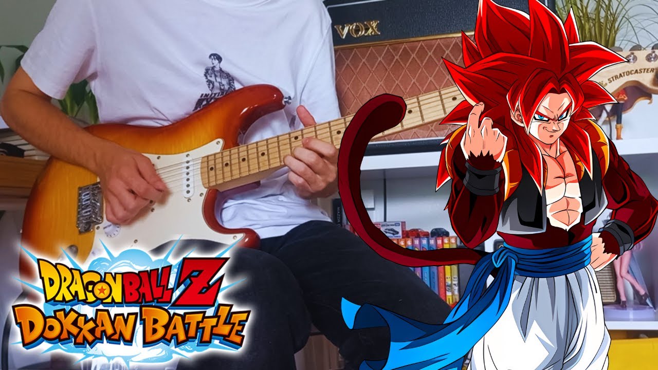 AGL LR Super Saiyan 4 Gogeta Intro OST Guitar Cover - Dragon Ball Z Dokkan Battle