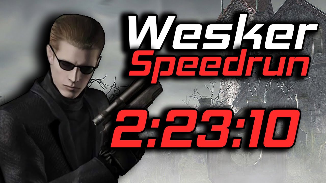 Resident Evil 4 Speedrun World Record as Wesker in 2:23:10