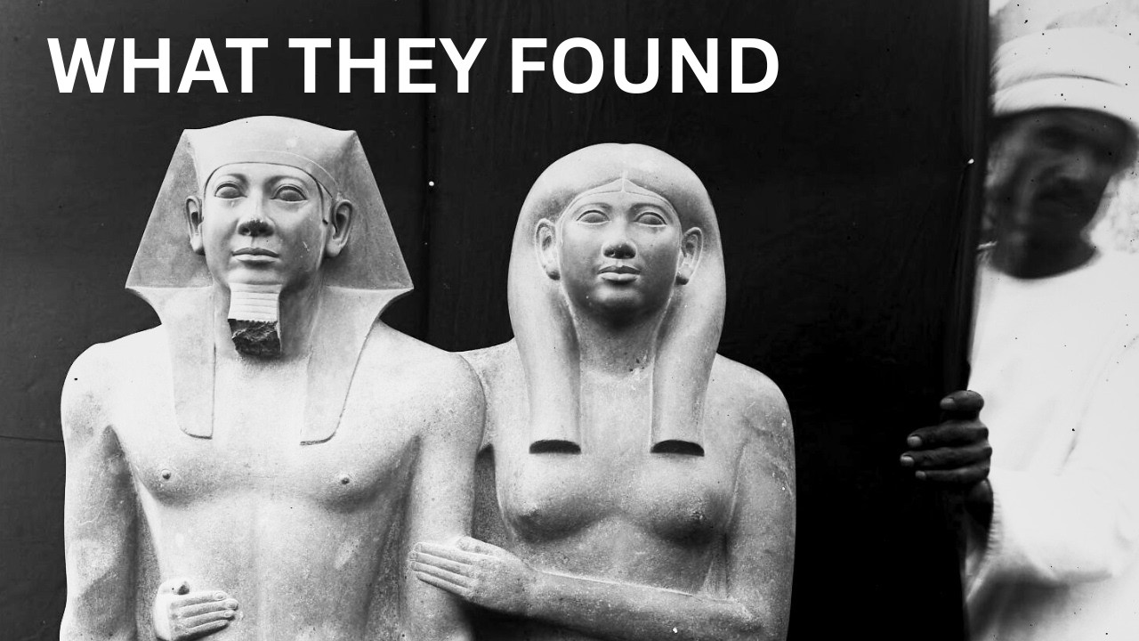 The Statues Discovered Inside Menkaure&rsquo;s Valley Temple