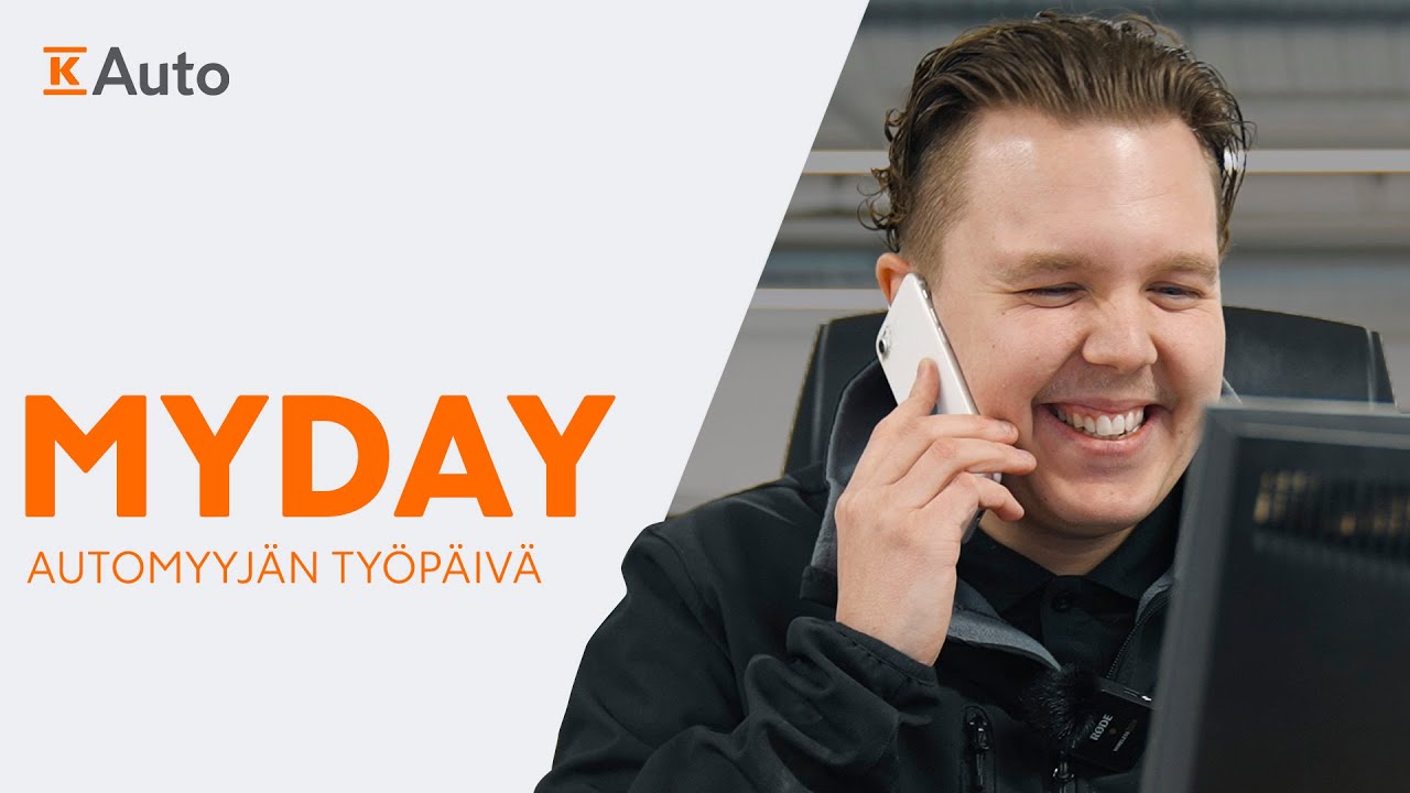 K-Auton MyDay-sarja: Automyyj&auml;n p&auml;iv&auml;