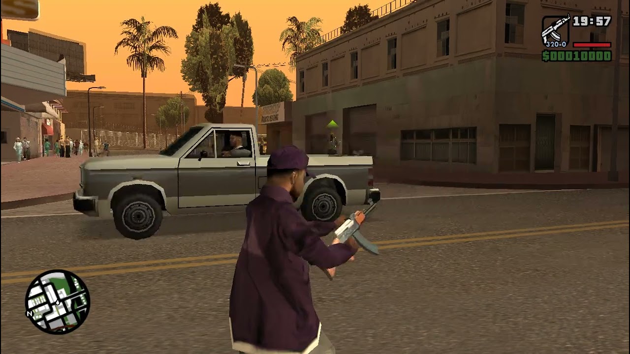 GTA San Andreas DYOM: [KnockBackPlayerRL] Ballas Doom Part 9