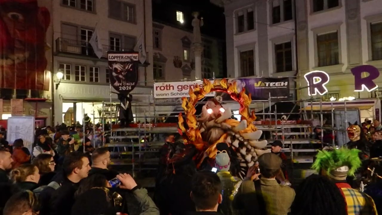 Lopper-Gnome Hergiswil 2026 - Einmarsch