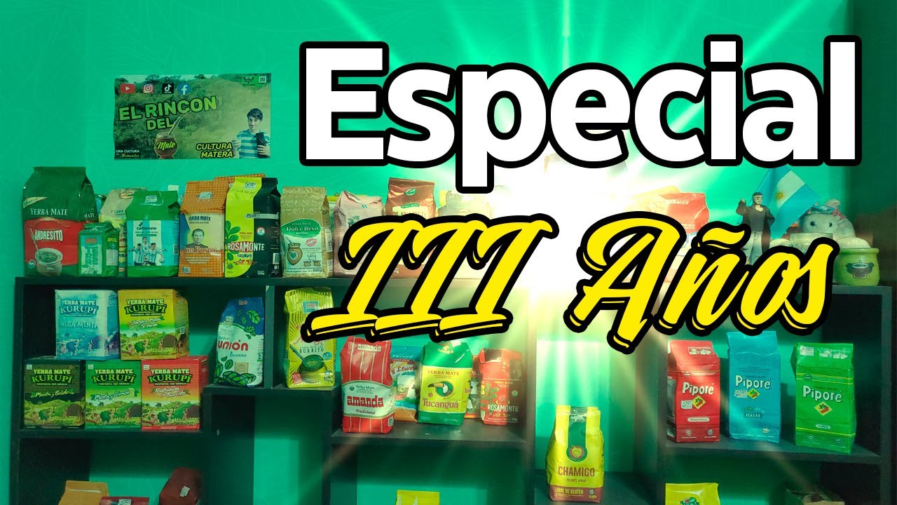 Especial 3 a&ntilde;os del Canal El Rinc&oacute;n del Mate 🧉🍃