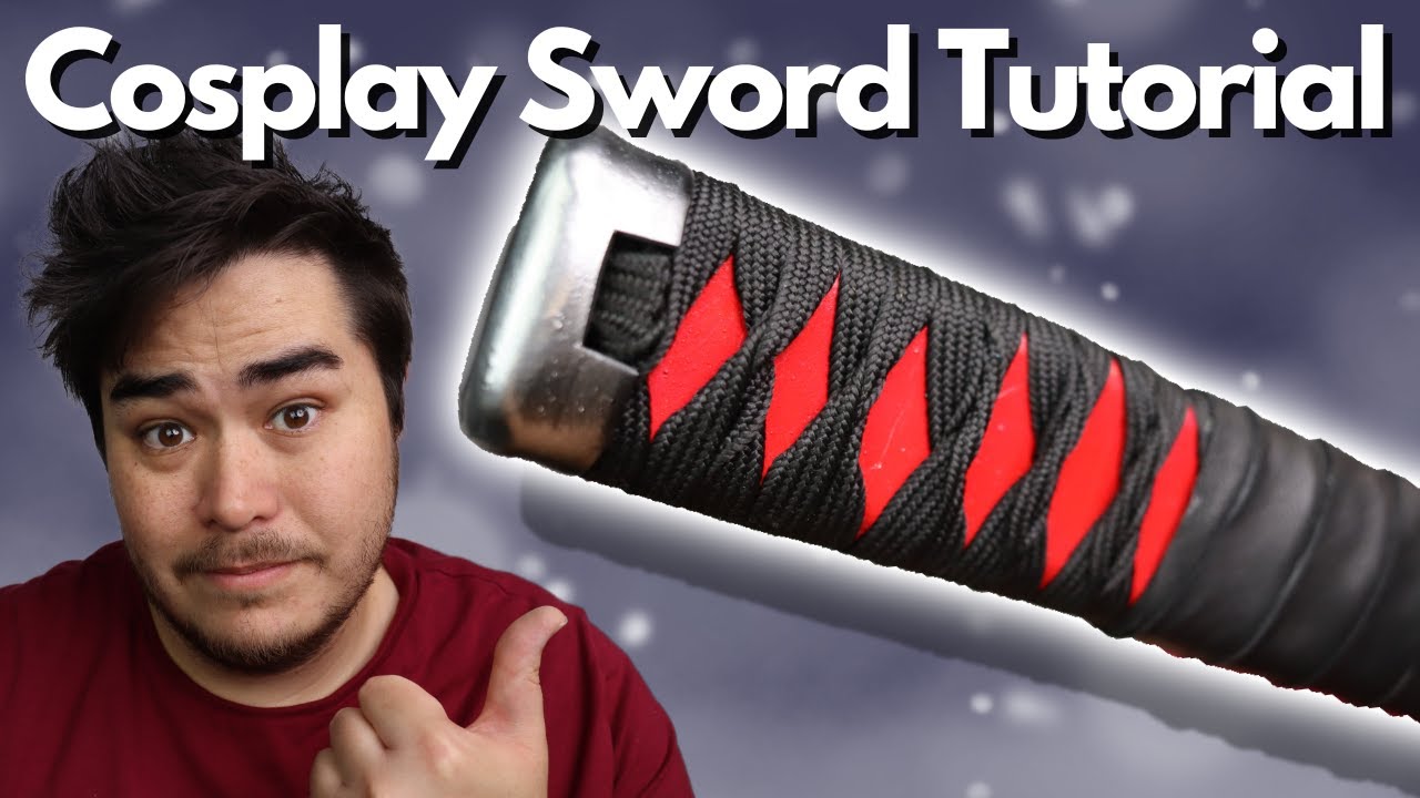 Cosplay Sword Tutorial: Handle | Free Blueprint |