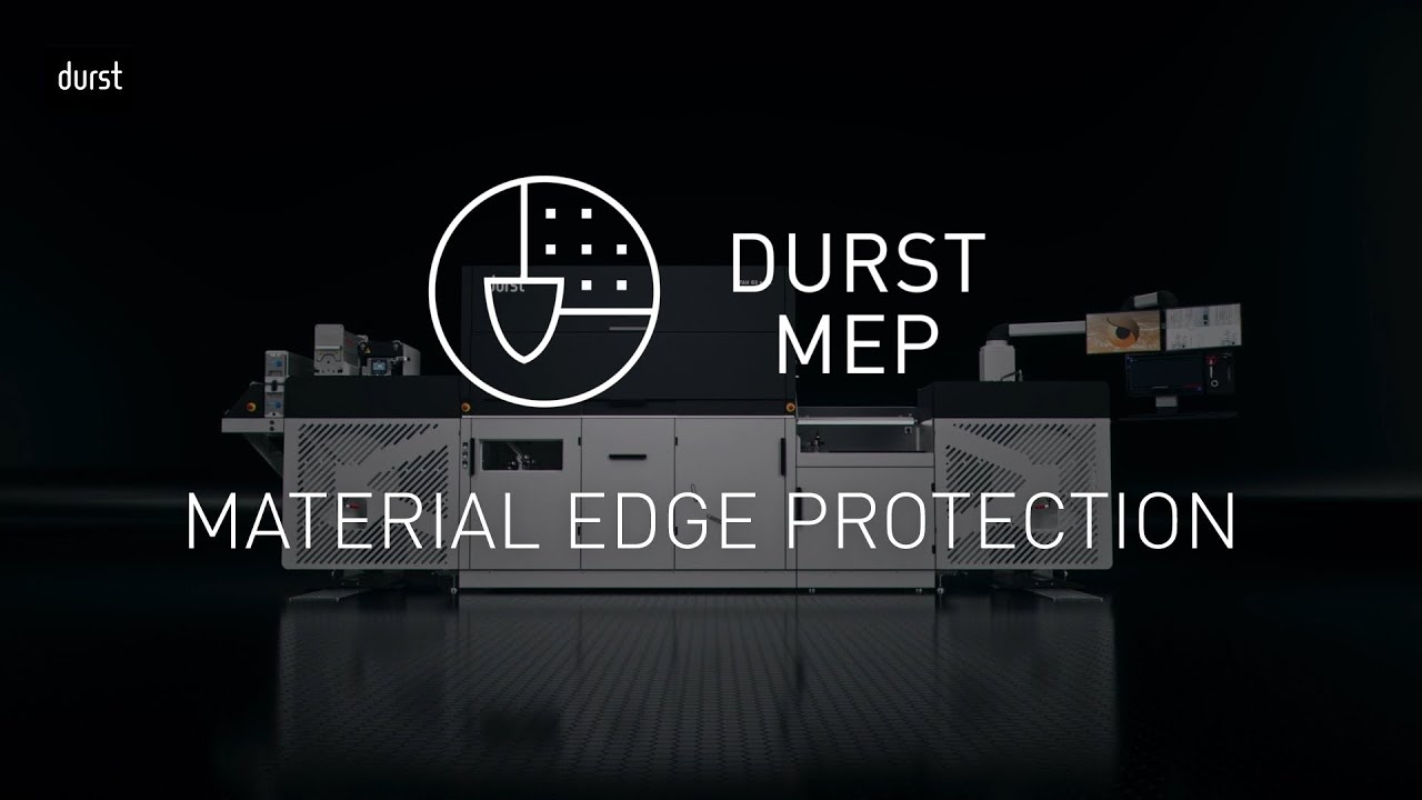 Durst MEP &ndash; Automated Material Edge Protection for Digital Label Printing