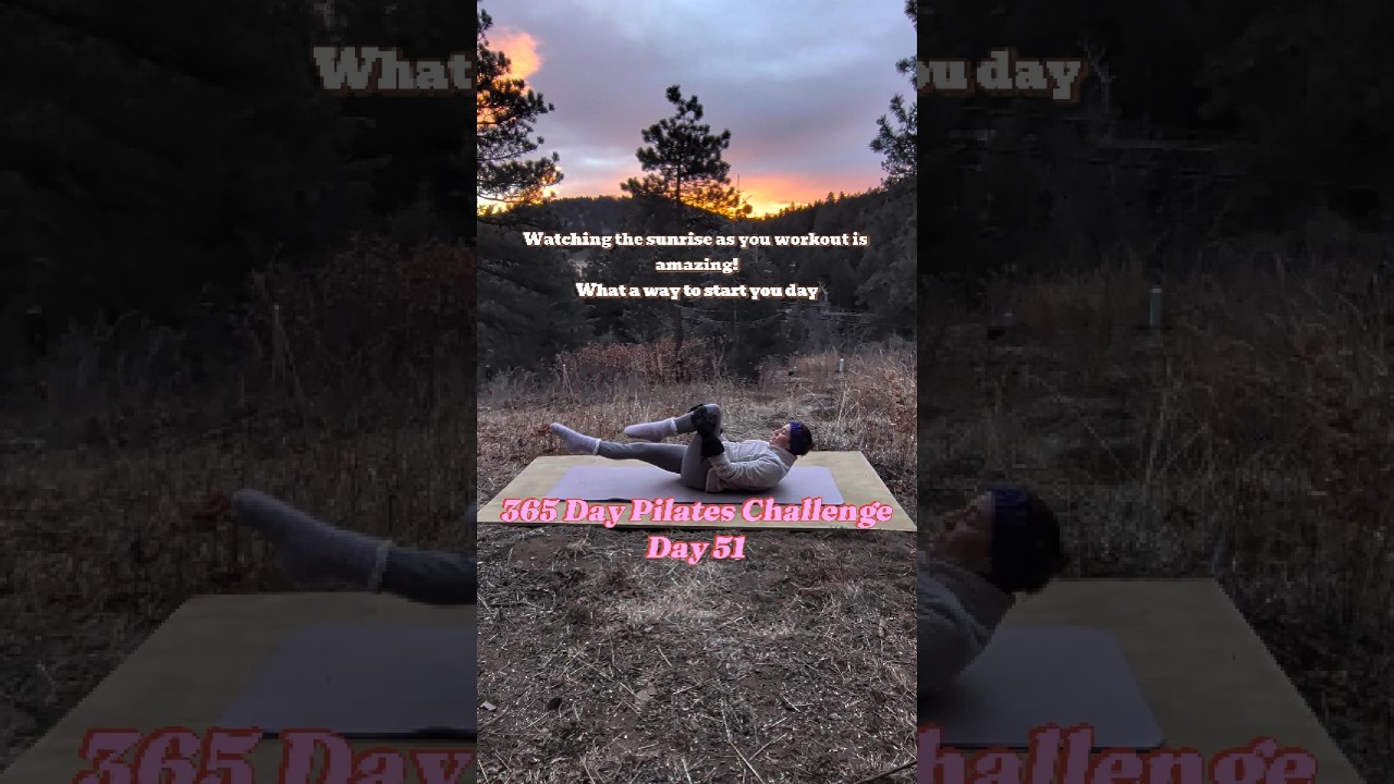 Day 51: Building Habits with Sunrise Pilates | Core & Hip Flexor Focus
