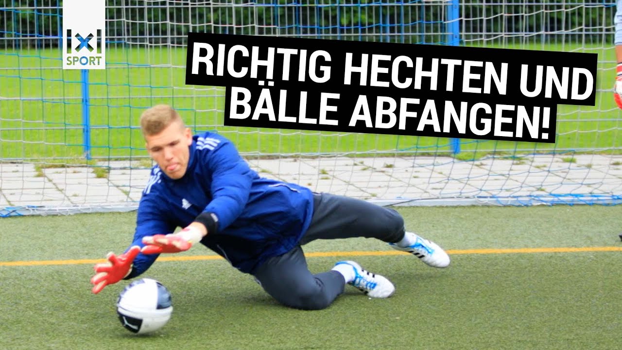 So lernt der Torwart das Hechten ⚽️ Torwarttraining Fundamentals