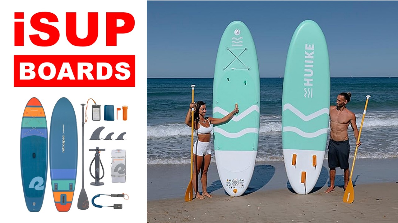 🏄‍♂️5 Best Inflatable Paddle Boards in 2025 | Niphean, HUIIKE, Retrospec Paddle Board for Adults