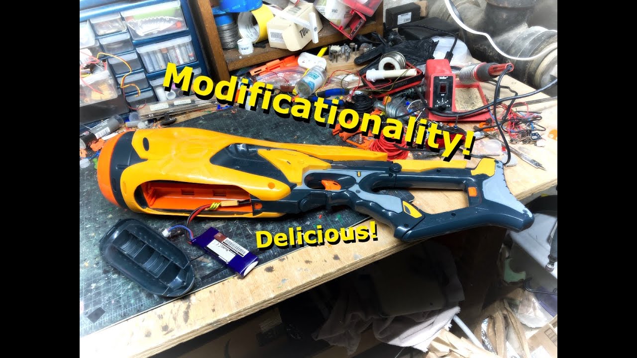 Nerf dart tag swarmfire mod guide